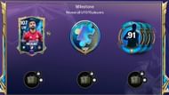 All Milestone rewards in the EA FC Mobile UTOTS 25 chapter (Image via EA Sports)